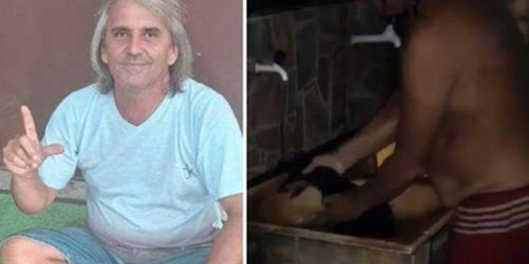 Cenas sensíveis: ex-vereador, bate e afoga até a morte filhote de cachorrinho
