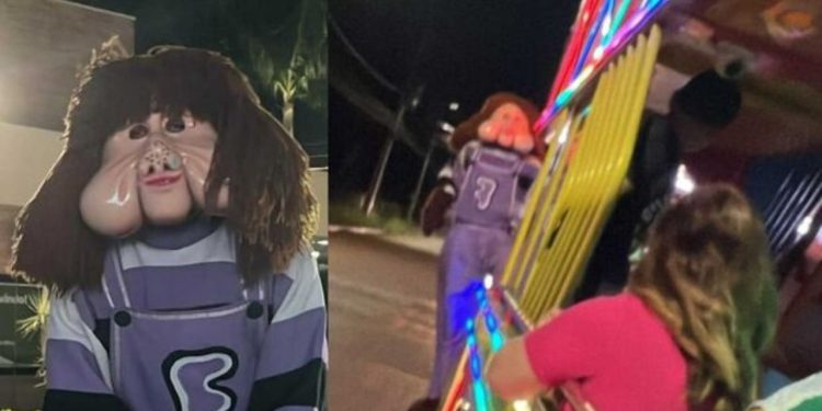 Fofão fica revoltado e dá ‘cotoco’ para crianças e pais