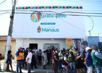Prefeito lança programa ‘Manaus sem Fome’ e inaugura segunda unidade do ‘Prato do Povo’