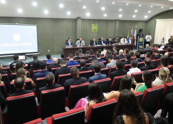 Novos policiais civis tomam posse e Wilson Lima ressalta reforço na segurança, principalmente, no interior do estado