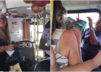 Amigos fazem ‘amigo secreto’ onde se encontram todos os dias: no ônibus