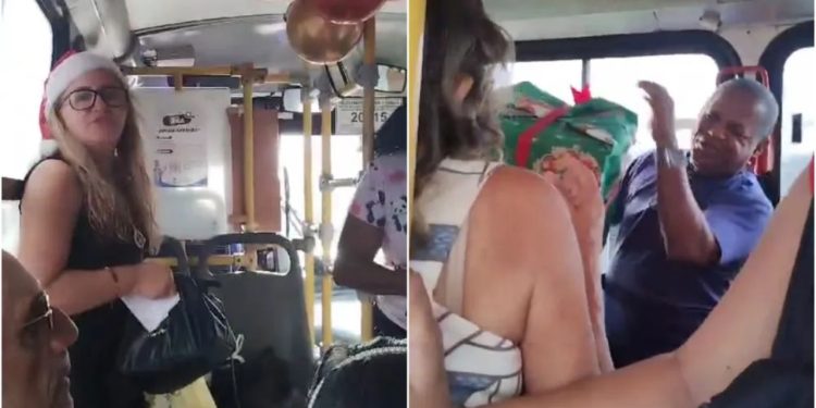 Amigos fazem ‘amigo secreto’ onde se encontram todos os dias: no ônibus