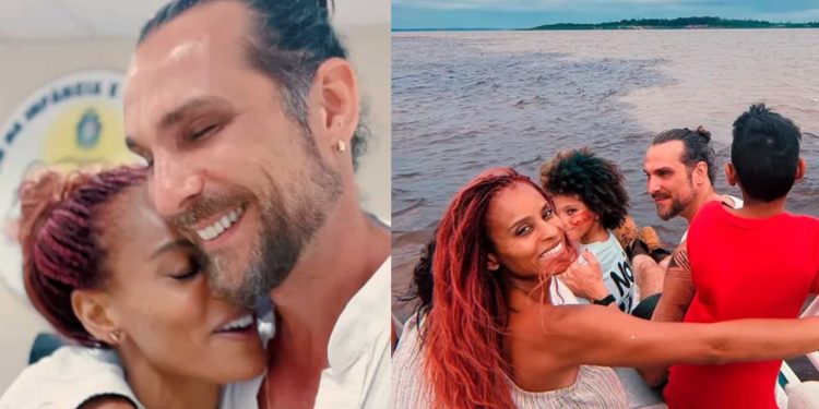 Aline Wirley e Igor Rickli celebram guarda provisória de filhos adotivos amazonenses