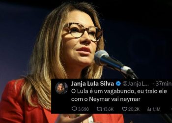 Janja tem perfil em rede social hackeado: “Lula é um vagabundo, eu traio ele com o Neymar”