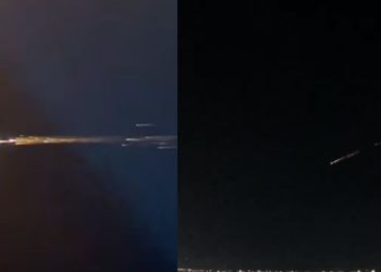 Moradores de várias cidades do Brasil filmam bola de fogo cruzando o céu