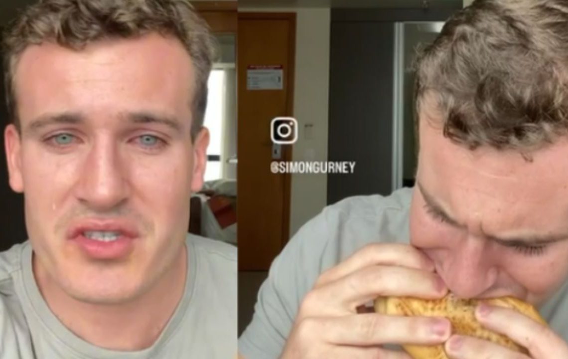 Gringo chora ao comer X-Caboquinho e viraliza na Web