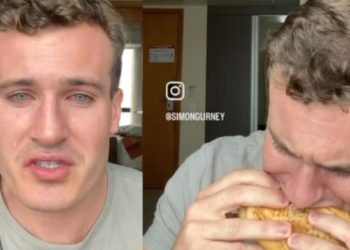 Gringo chora ao comer X-Caboquinho e viraliza na Web