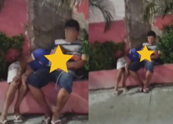 Motoqueiro flagra homem ‘com a boca no trombone’ do boy em avenida do Nova Cidade