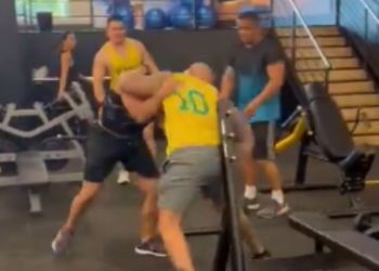 PM agride rapaz na academia em Manaus: "me bateu por causa de mulher"