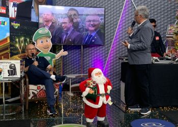 O Coronel Menezes foi o primeiro convidado para o quadro "Manaus o que te espera para 2024?". Figura carimbada em Manaus. Menezão: