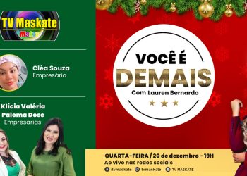 Presentão de Natal no Programa Você é Demais!