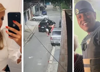Um policial militar matou a esposa no meio da rua após uma discussão em SP