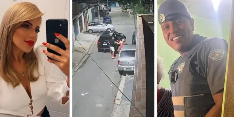 Um policial militar matou a esposa no meio da rua após uma discussão em SP