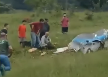 Avião cai em MG e sete pessoas morrem