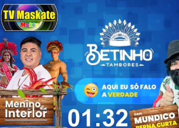 Mundico Perna Curta ao som dos Tambores.