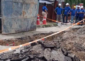 URGENTE: Funcionário da concessionária Águas de Manaus morre soterrado durante obra