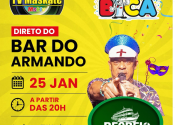 Rosivaldo Menestrel e os Metais de Olinda no esquenta da Bica