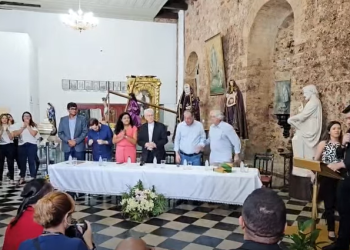 Cerimônia da Ordem de Serviço para reforma das igrejas Matriz, S. Sebastião e N. Sra. dos Remédios