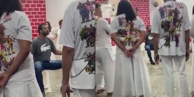 Pastor invade terreiro e desafia pai de santo: “aqui é duelo”