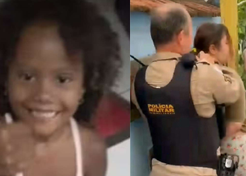 Emanuely Aparecida Gregório Gomes, de apenas 9 anos,  foi morta com mais de 30 facadas em uma casa na quarta. Mãe mata