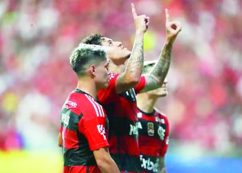 O Flamengo não tomou conhecimento do Audax na Arena da Amazônia, em Manaus, e aplicou uma goleada por 4 a 0 na estreia. Em Manaus
