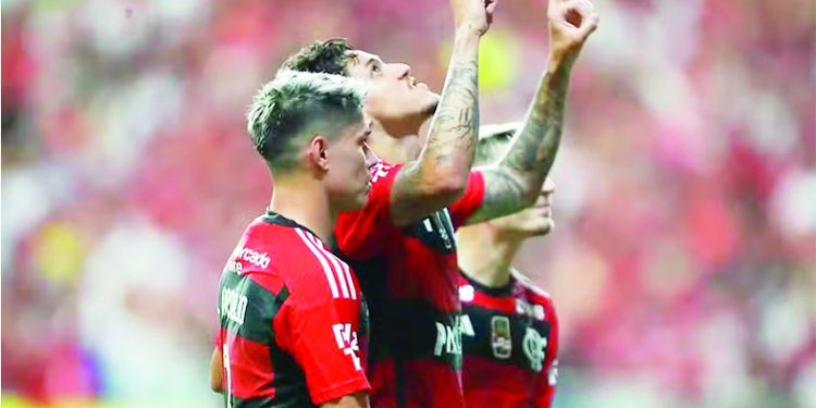O Flamengo não tomou conhecimento do Audax na Arena da Amazônia, em Manaus, e aplicou uma goleada por 4 a 0 na estreia. Em Manaus