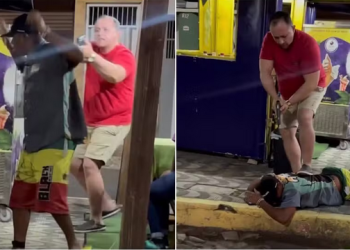 Era pra ser só uma pegadinha pra postar em rede social e apostar na viralização, mas a brincadeira quase. Vídeo: