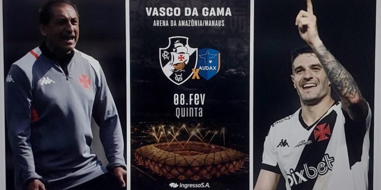 Ingressos para o jogo entre Vasco e Audax na Arena da Amazônia já estão a venda