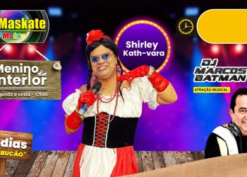 Shirley Kath-Vara na alegria do DJ