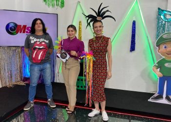 Convidados Santa Cris e Edson X(ECKS) no Você é Demais