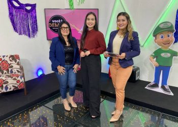 Beatriz Alencar e Cristina Litaiff no Você é Demais