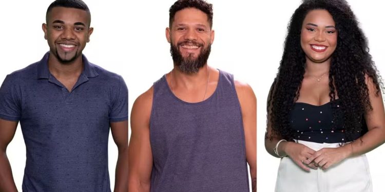 Davi, Juninho e Thalyta formam o segundo paredão