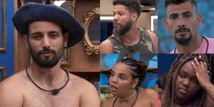 Matteus vence a prova do líder e coloca quatro participantes na mira do paredão