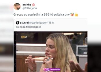 Estudante descobre traição através de grupo de fofoca sobre o 'BBB 24'
