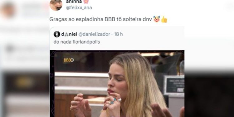 Estudante descobre traição através de grupo de fofoca sobre o 'BBB 24'