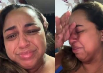 Magrinha Ellen é ameaçada por seguidora após brincar dizendo que vai dar feijão à filha recém-nascida