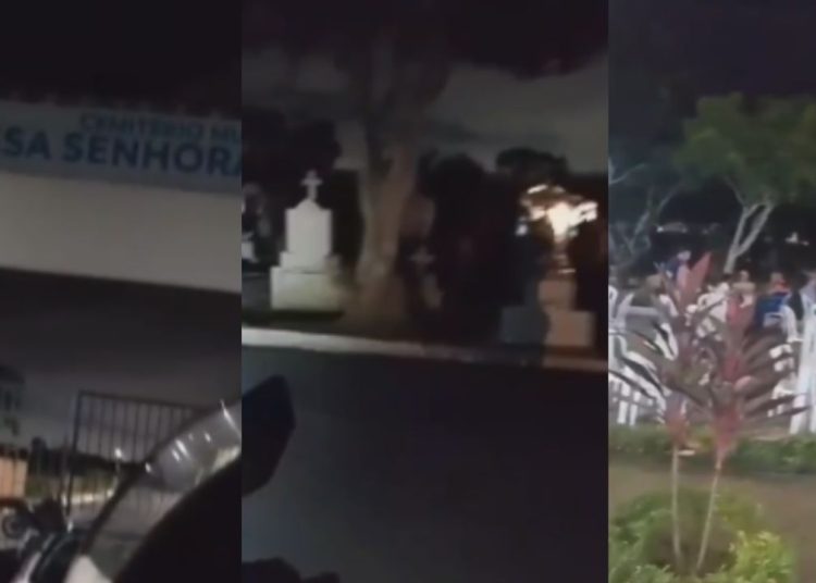 Festa dos mortos? Cantor é contratado para confraternização 'macabra' no cemitério do Tarumã