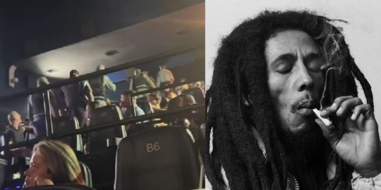 PM mete o tapa em jovens que fumavam um 'beck' durante filme do Bob Marley no cinema