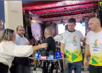 Manaus recebe título e bandeira de “Cidade Sul-Americana do Desporto” de 2024