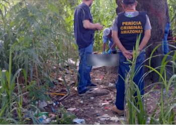 Com as mãos e pés amarrados, cadáver é encontrado em área de mata em Manaus