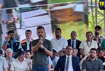 Ordem de serviço para viaduto na rua Rio Preto