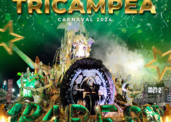 Tem festa na Pareca: Aparecida é tricampeã do Carnaval 2024