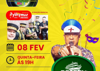 Banda Rythymus e seus Metais no Recreio na Amazônia