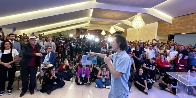 Agora é oficial! O deputado federal Amom Mandel foi apresentado como pré-candidato à Prefeitura de Manaus, pela Federação PSDB-Cidadania.