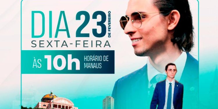 Federação PSDB-Cidadania lança pré-candidatura de Amom nesta sexta-feira