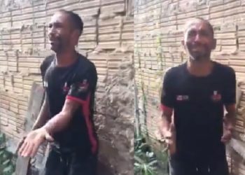 Bandido que roubou igreja implora chorando por perdão no 'tribunal do crime'