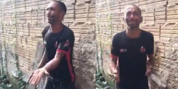 Bandido que roubou igreja implora chorando por perdão no 'tribunal do crime'