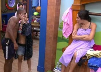 Ciúmes? reação de Isabelle viraliza ao ver Wanessa beijando Davi