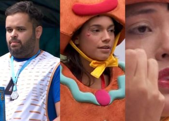 Michel vence prova do anjo, ganha direito de indicar alguém ao paredão e coloca Bia e Alane no monstro