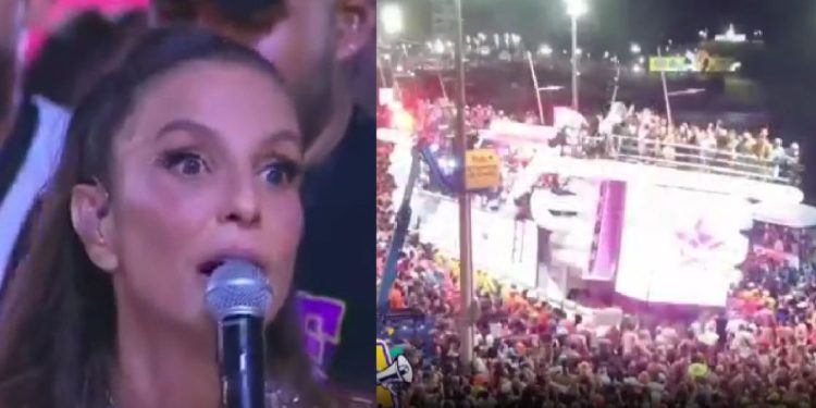Após dizer que iria "macetar o apocalipse", trio de Ivete Sangalo explode e quase tomba